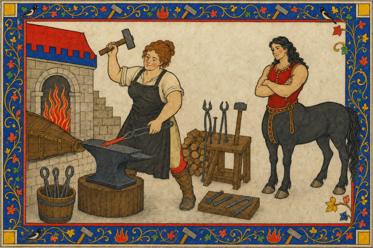 The Blacksmith Queen Review: A Violent, Joyful Fantasy with a Hammer-Ready Heroine